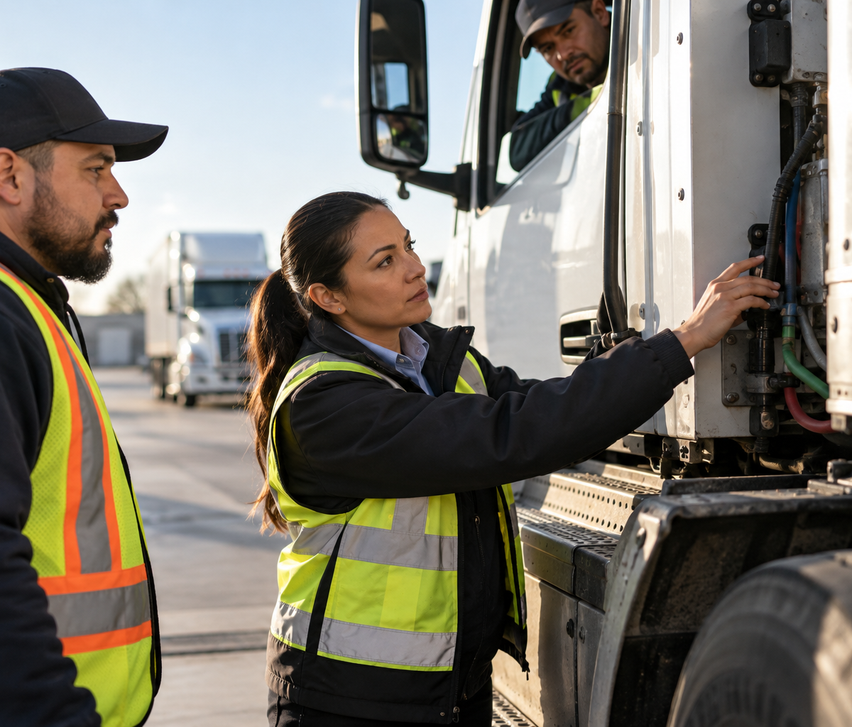 transportation compliance work: examining the vehicle involved in an operating requirement.