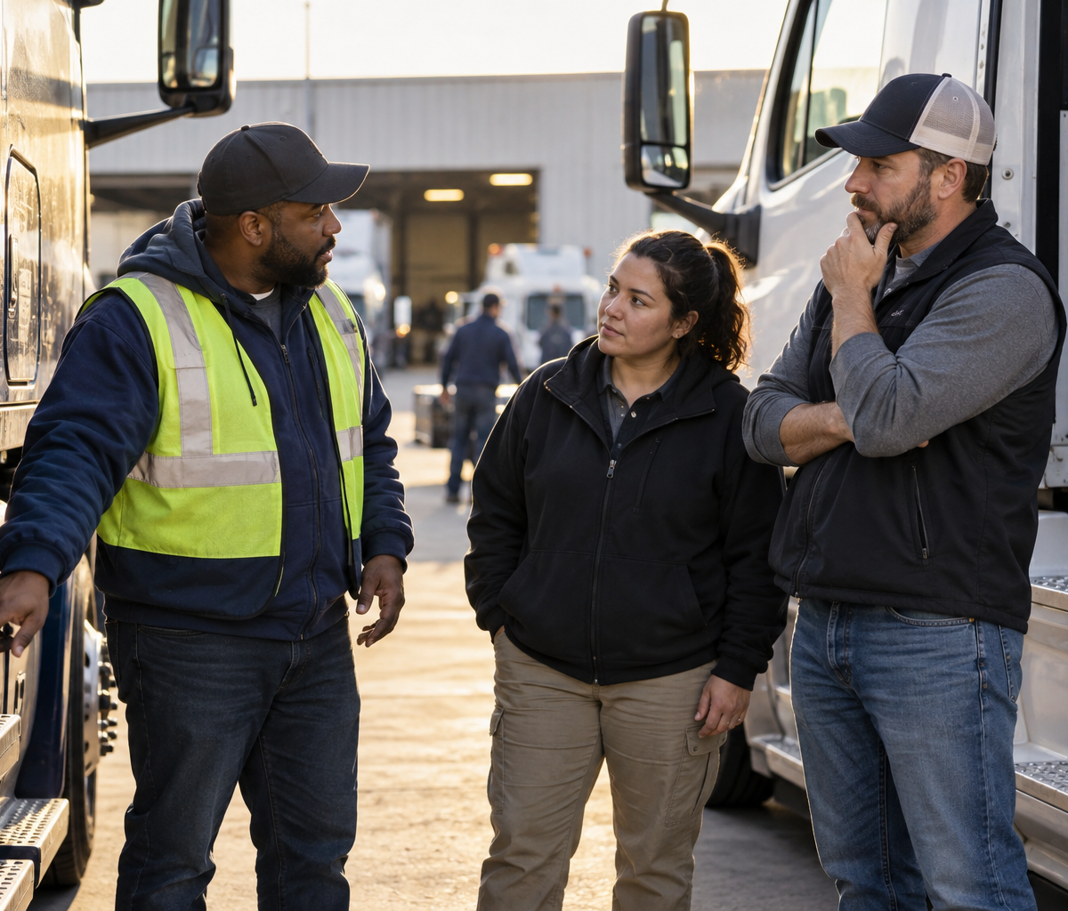 Comparing employee benefits across driver offers: discussing the benefits attached to a driver role.