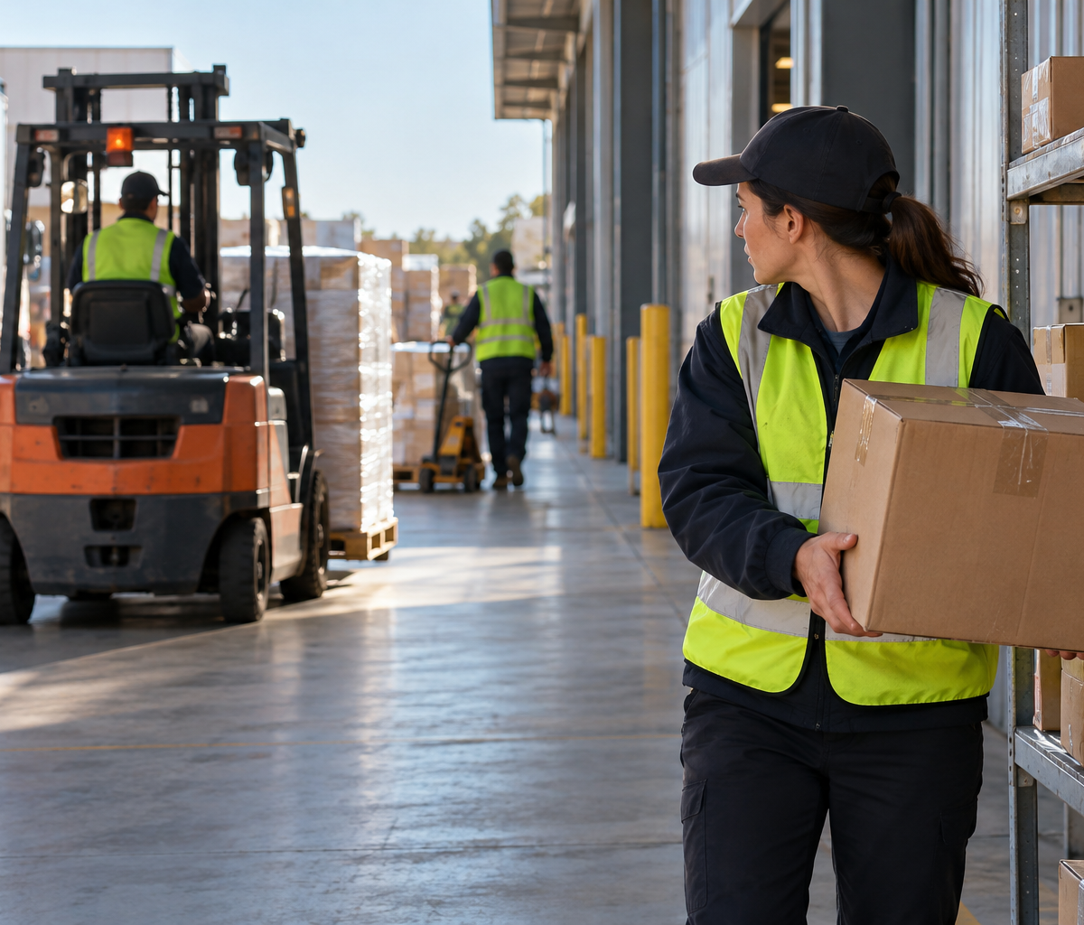 How drivers handle an unsafe handoff location: examining a handoff point beside a vehicle lane.