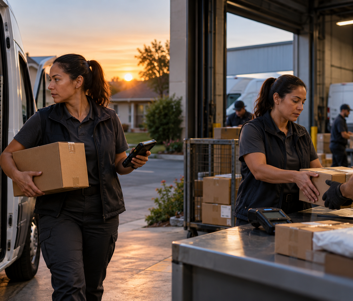 Checking whether post-route closeout is paid: contrasting the last handoff with depot closeout work.