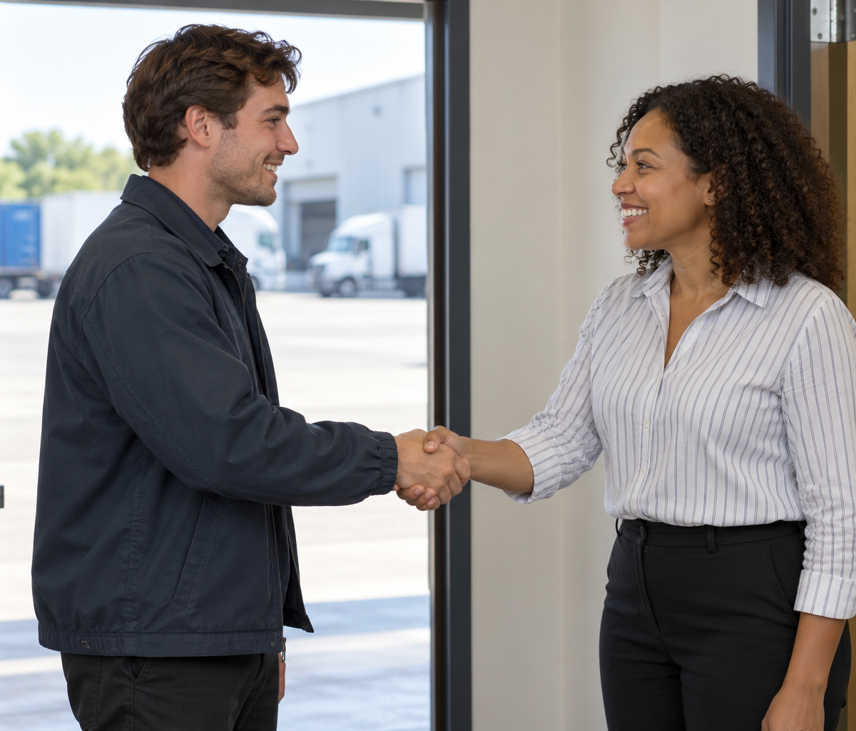Clarifying direct-deposit requirements: meeting a payroll contact during new-hire onboarding.
